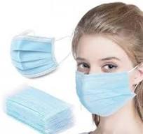 3 PLY SURGICAL STYLE FACE MASK CE & FDA CERTIFIED 95% FILTRATION