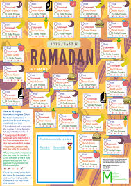 Free Printable Ramadan Reward Chart 2016 Victorian