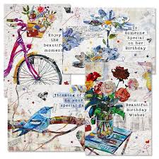Send birthday ecards and online greeting cards to friends and family. Newspaper Collage Birthday Cards And Seals Current Catalog