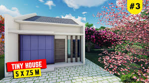 Estimates for building a two bedroom house. Tiny House Design 5mx7 5m 2 Bedroom 1 Bathroom Youtube