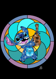 This section will be updated monthly, so be sure to bookmark this page and come back on the 15th of each month to get the next panel! Stitch Stained Glass Window Alexcharliehodder Illustrations Art Street