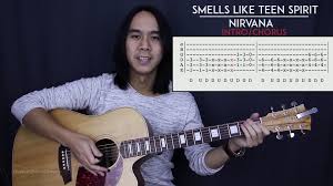 Smells Like Teen Spirit - Nirvana Guitar Tutorial Lesson Rhythm + Lead