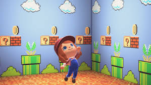 New horizons to celebrate the 35th anniversary of super mario, including the iconic floating block. List Of Nintendo Collaboration Furniture And Clothes Super Mario Items Acnh Animal Crossing New Horizons Switch Game8
