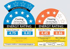 Shall display the particulars on labels; Air Conditioning Energy Star Rating Gold Coast Air Conditioning