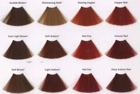 Find Best Shade For Your Skin Tone Red Hair Color Chart