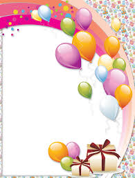 Transparent Birthday Frame Happy Birthday Frame Happy Birthday Wallpaper Birthday Frames