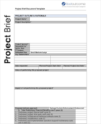 But briefing notes are also prepared for any topic someone needs to be informed. 20 Brief Templates And Examples Pdf Examples