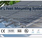 Solar PV Mounting Tin Roof Hooks Aluminum L Feet Heightening ...