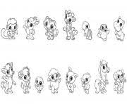 Si tu es arrivé ici, c'est que tu raffoles de nos amis à toutes les races de chien ou presque sont représentées. Coloriage Animaux Mignon Dessin Animaux Mignon Sur Coloriage Info