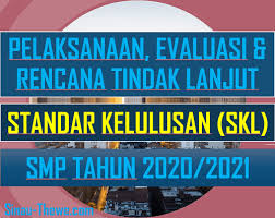 Buku administrasi guru kelas 5 kurikulum 2013. Pelaksanaan Evaluasi Rencana Tindak Lanjut Skl Smp Tahun 2020 2021 Sinau Thewe Com