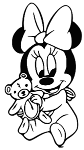 Download Mickey Mouse Baby Svg Picture Minnie Mouse Coloring Pages Mickey Mouse Coloring Pages Teddy Bear Coloring Pages