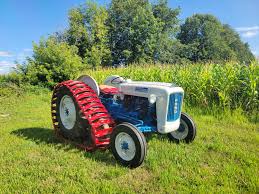 Image result for Blue 1963 Tractor