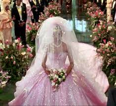 Coming To America The Wedding Scene Pink Wedding Dresses Movie Wedding Dresses Wedding Scene
