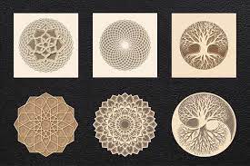 Download 3d Mandala Clock Svg Free Free Svg Cut Files Create Your Diy Projects Using Your Cricut Explore Silhouette And More The Free Cut Files Include Svg Dxf Eps And Png Files