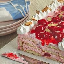 1 duncan hines white cake mix. Vintage Lemon Strawberry Ice Box Cake Duncan Hines Dessert Recipes Strawberry Recipes Cake Recipes