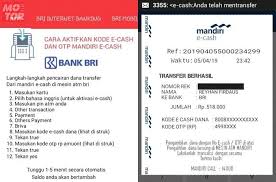 Keterangan/info berupa tulisan harap simpan resi ini sebagai bukti transfer. Incar Bikers Jualan Online Penipu Bermodus E Cash Tak Henti Paksa Korban Transfer Uang Halaman 2 Bangka Pos