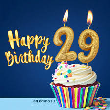 We wish you all the happiness in the world, son! Happy Birthday 29 Years Old Animated Card Download On Funimada Com