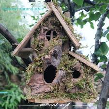 Bird Houses For Sale Near Me Ahuapet Natural Bird House Cage For Pet Bird Nest Cage Decoration Birdcage Antiseptic Handmade Wooden Bird Ho Bird House Bird Houses Painted Wooden Bird Houses