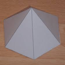 Fold it along all the lines of the template. Paper Multi Side Base Pyramids