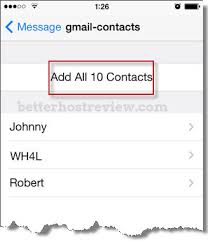 When someone asks for your contact details or that of someone on your contact list, you can either pass this information over a phone or make use of share contact feature as available on iphone. Transfer Vcf Contacts To Iphone Better Host Review