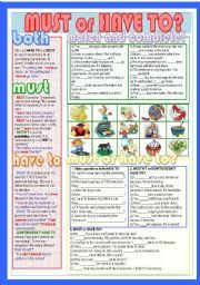 Check spelling or type a new query. English Exercises Must Or Mustn T
