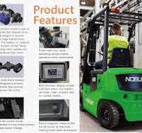 FE4P40Q Lithium-4-Wheel Electric Forklift – ESS LIFTS