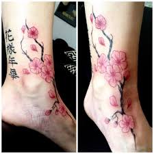 Japanese cherry blossom tattoo design. 75 Astonishing Cherry Blossom Tattoos And Their Meaning Authoritytattoo