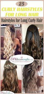 A cascade of layers will add casual elegance to your appearance. Curly Hairstyles For Long Hair Easy Hairstyles For Long Curly Hair