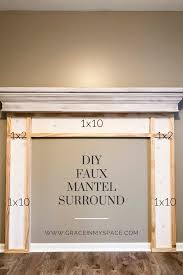 Maybe you would like to learn more about one of these? Diy Faux Fireplace Mantel Tutorial Grace In My Space