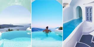Les Incroyables Piscines Cachees De Dana Villas A Santorin Cosmopolitan Fr