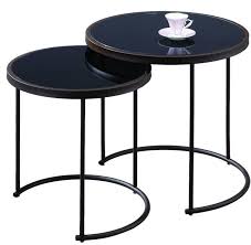 Middlewich 2 Piece Nest Of Tables Circular Coffee Table Coffee Table Table