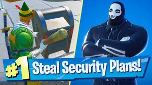 This meowscles mishchief challenges guide features dog houses, lake. Steal Security Plans From The Rig The Yacht Or The Shark And Deliver Them To Shadow Fortnite Youtube