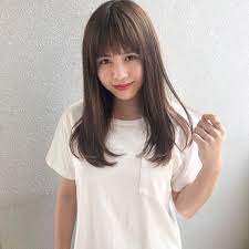 おでこが狭いのも味方につけよ 美人なおでこになれる前髪book arine アリネ ヘアスタイル ロング 前髪 ヘアスタイル