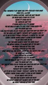 Dear Ex Best Friend By Tate Mcrae Ex Best Friend Ex Best Friend Quotes Best Friend Lyrics