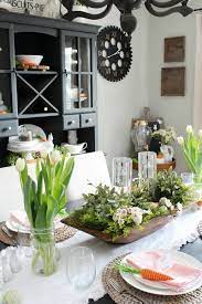 Bring the elegance of a meal by candlelight to your dining room by using shallow candle bowls as your centerpiece. Spring Decorations For The Dining Room Clean And Scentsible