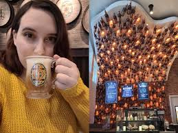 | labels are a means of identifying a product or container through a piece of fabric, paper, metal or plastic film onto which. Photo Tour I Tried The Butterbeer Inside The Harry Potter Store