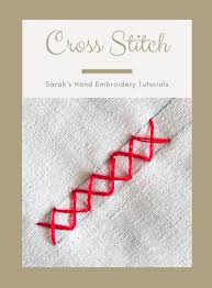 We did not find results for: How To Do The Cross Stitch Sarah S Hand Embroidery Tutorials
