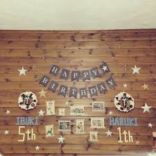 壁 天井 トイストーリー 誕生日飾り付け ハンドメイド ペーパーリース などのインテリア実例 2016 01 31 23 25 10 roomclip ルームクリップ 飾り付け ペーパーリース 誕生日 飾り付け 100均