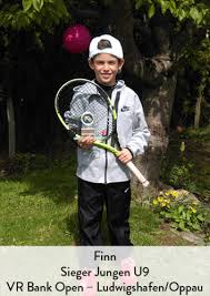 Einen namen hat das kind schon: Finn Sieger Jungen U9 Vr Bank Open Ludwigshafen Oppau Sm Park Tennisclub Grunstadt E V