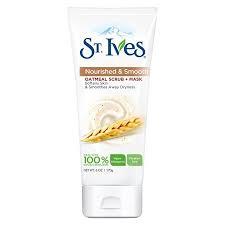 The product feels creamy which abundance of. St Ives Smooth Nourished Oatmeal Scrub Mask Reviews In Face Exfoliators Chickadvisor