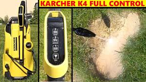 Use this pressure washer when you need to clean the lawn mower, the balcony or your driveway. Karcher K4 Full Control Deballage Unboxing 1800w 130 Bar Service 110 Bar Youtube