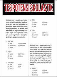 Tespotensiakademik (tpa) / tes bakat skolastik (tbs) 2019 persiapan pbs ugm, utul um ugm, pmbt itb, & utbk sbmptn 2019 e. Download Soal Tes Potensi Skolastik Pdf Jawabanku Id