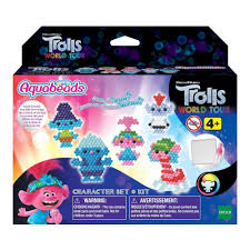 Aquabeads Trolls 2 World Tour Character Set Bead Kit Bead Kits Spirograph Kit Polymer Clay Disney