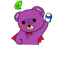 紫熊超人-生氣篇- 客製化衣服、個性化T恤、T恤創作│LOGOless