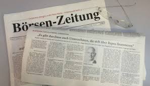 Die neueste nachrichten aus aller welt. Borsen Zeitung Corporates Drangen In Den Repo Markt