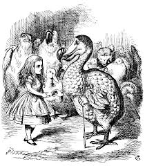 The jubjub bird accompanies the red queen's forces into battle against the white queen. Dodo Alice S Adventures In Wonderland Wikipedia