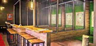 This Bar Lets You Throw Axes Indoors Seriously Unique Bars In Nyc Ax Throwing Axe