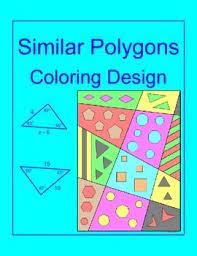 Either activity is a great way to work on colors with your toddler or preschooler. Similar Polygons Coloring Design Polygon Activities Color Activities Color Design