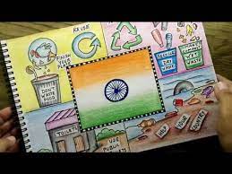 Swachh bharat abhiyan drawing ideas. Swatch Bharat Abhiyan Drawing For Kids Clean India Drawing Youtube