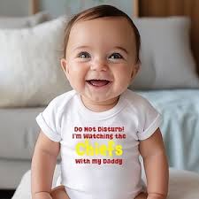 Chiefs Dad and Baby Shirt